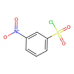3-Nitrobenzenesulfonyl chloride structure