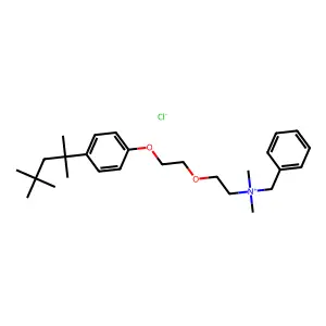 苄索氯铵 structure