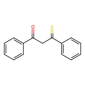 1-Propanone, 1,3-diphenyl-3-thioxo- structure