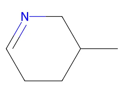 2,3,4,5-四氢-3-甲基吡啶 structure