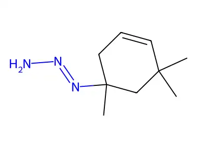 1-((3,3-Dimethyl-1-triazenyl)phenyl)-2-methyl-1-propanone structure