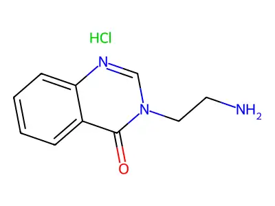 3-(2-aminoethyl)quinazolin-4(3H)-one structure