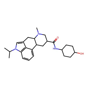 4-Hydroxyamesergide structure