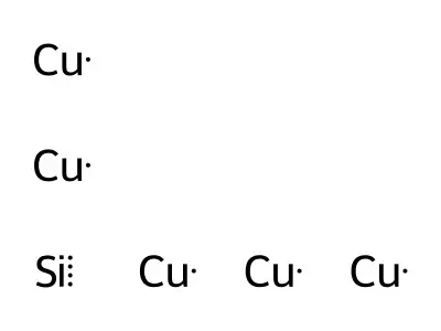 硅化铜 structure
