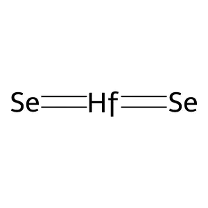 Hafnium selenide (HfSe2) structure
