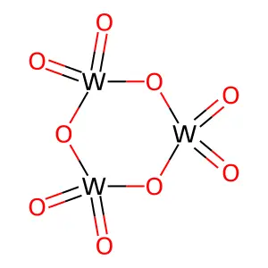 三钨九氧化物 structure