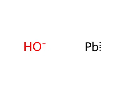 Hydroxylead(1+) ion structure