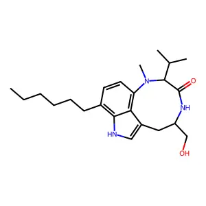 己基肌内酰胺V structure