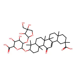Apioglycyrrhizin structure