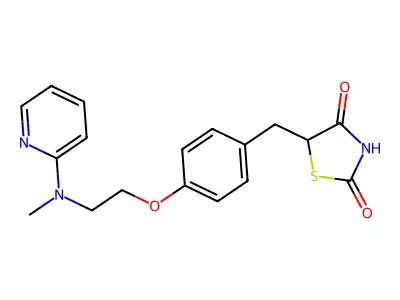 Rosiglitazone Maleate structure