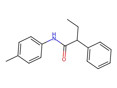 N-(4-methylphenyl)-2-phenylbutanamide structure