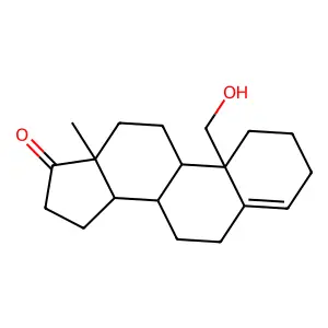 19-Hydroxy-4-androsten-17-one structure