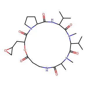 Destruxin E, 2-L-valine- structure