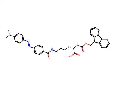Fmoc-Lys(Dabcyl)-OH structure