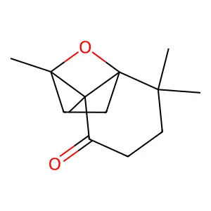 2,2,6,7-Tetramethyl-10-oxatricyclo[4.3.0.1(1,7)]decan-5-one structure
