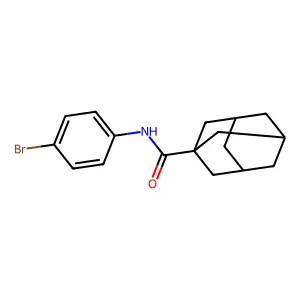 N-(4-Bromophenyl)-1-adamantanecarboxamide structure