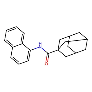 N-(1-萘基)-1-金刚烷甲酰胺 structure