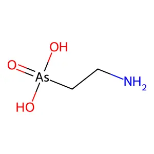 2-氨基乙基胂酸 structure