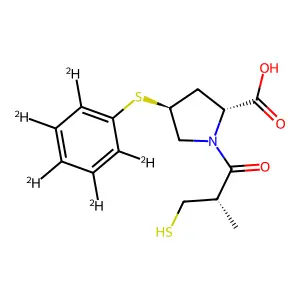 Zofenoprilat-d5 structure