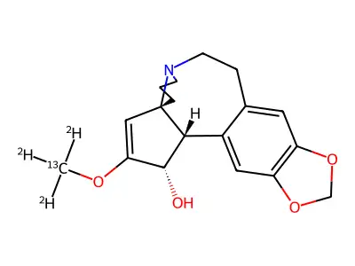 Alkaloid A from Cephalotaxus structure