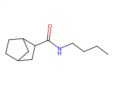 N-butylbicyclo[2.2.1]heptane-2-carboxamide structure