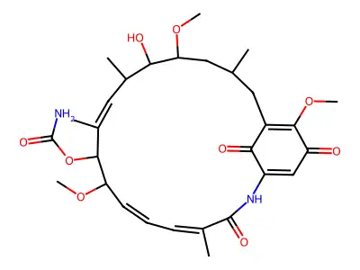 geldanamycin structure