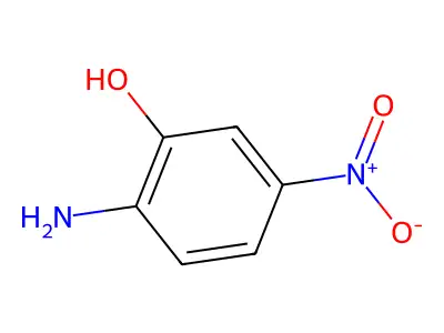 2-Amino-5-Nitrophenol structure