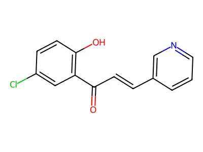 1-(5-Chloro-2-hydroxyphenyl)-3-pyridin-3-ylprop-2-en-1-one structure