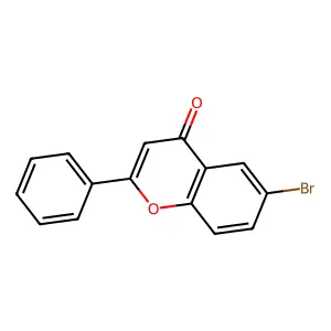 6-Bromoflavone structure
