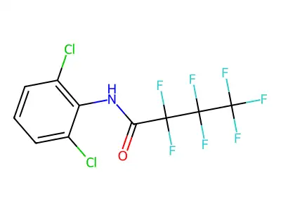 N-(2,6-Dichlorophenyl)-2,2,3,3,4,4,4-heptafluorobutanamide structure