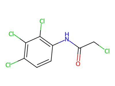 2-Chloro-N-(2,3,4-trichloro-phenyl)-acetamide structure