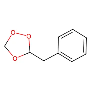Allylbenzene ozonide structure