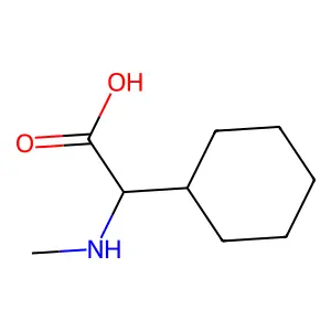 2-环己基-2-(甲氨基)乙酸 structure
