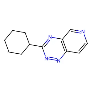 3-Cyclohexyl-pyrido(3,4-e)(1,2,4)triazine structure