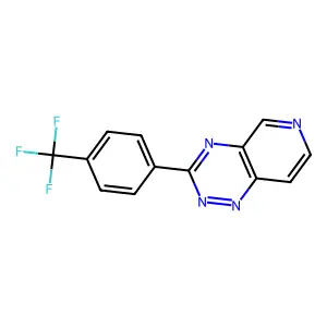 3-(4-(Trifluoromethyl)phenyl)pyrido[3,4-E][1,2,4]triazine structure