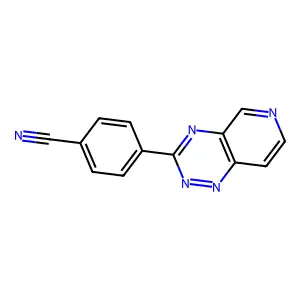 4-(吡啶并[3,4-e][1,2,4]三嗪-3-基)苯甲腈 structure