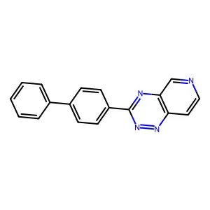 3-Biphenyl-4-yl-pyrido(3,4-e)(1,2,4)triazine structure