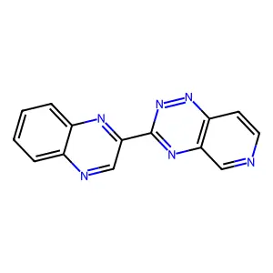 3-Quinoxalin-2-yl-pyrido(3,4-e)(1,2,4)triazine structure