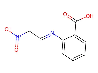 2-(2-Nitroethenylamino)benzoic acid structure
