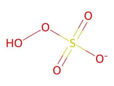 Hydrogen peroxysulfate structure