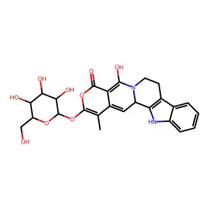 Nauclecosidine structure