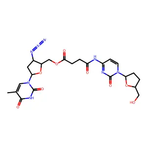 ddC-AZT dimer structure