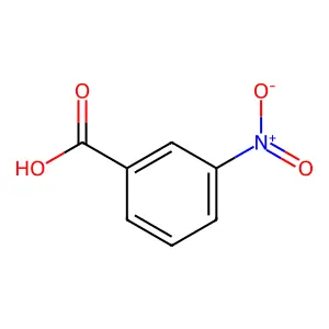 3-硝基苯甲酸 structure
