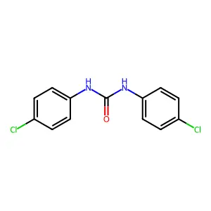 4,4'-Dichlorocarbanilide structure