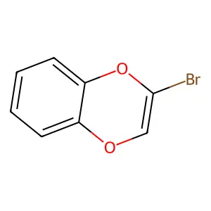 2-Bromo-1,4-benzodioxine structure