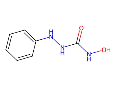 N-hydroxy-2-phenyl-1-hydrazinecarboxamide structure