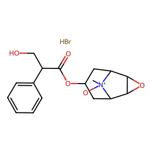 Hyoscine N-oxide hydrobomide structure