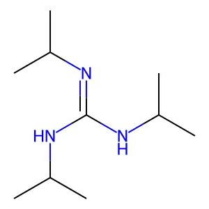 N,N',N''-tris(propan-2-yl)guanidine structure
