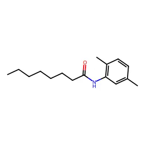 2',5'-Dimethyloctananilide structure