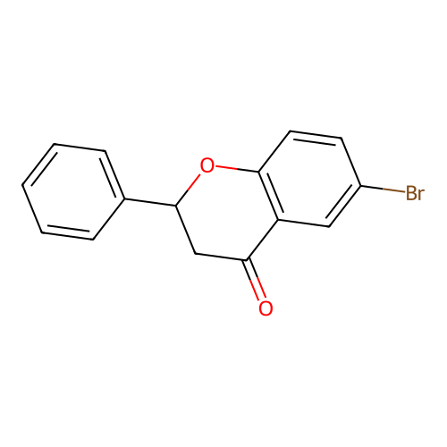 6-Bromoflavanone structure